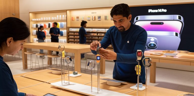 Apple Store in New Delhi, india