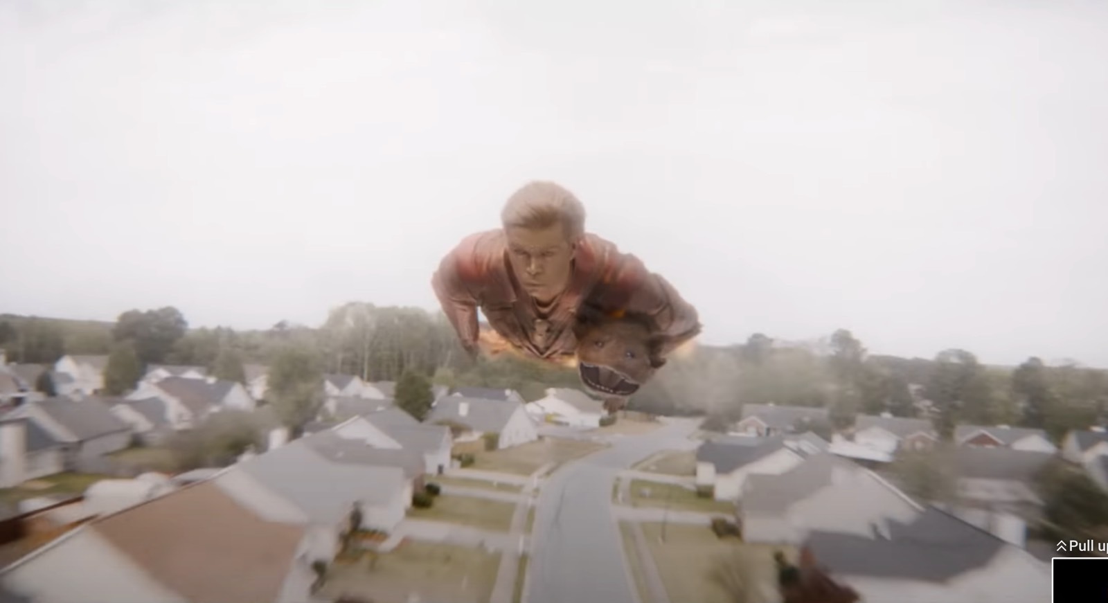 Adam Warlock (Will Poulter) flying in Final Tour TV ad.