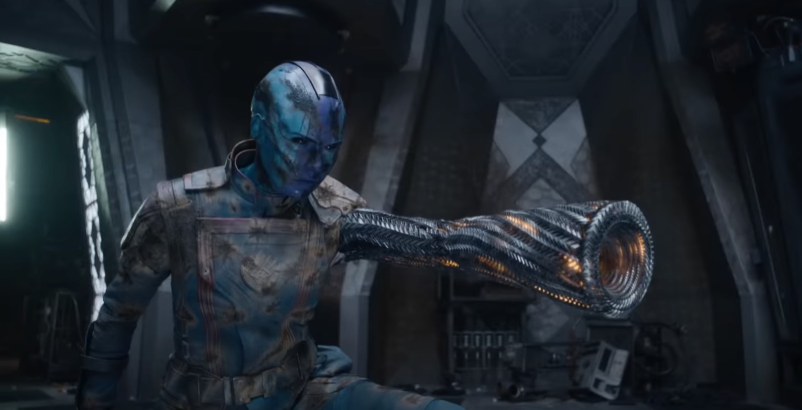 Nebula (Karen Gillan) has an exciting new arm.