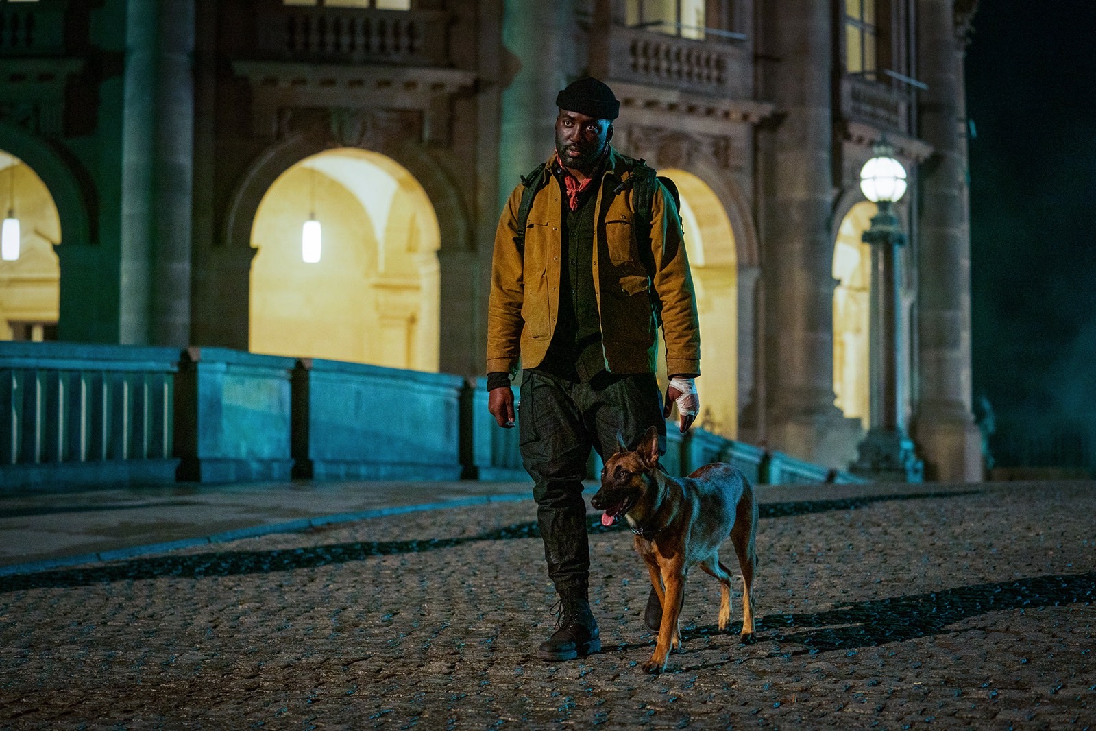 Shamier Anderson's Tracker in John Wick: Chapter 4.