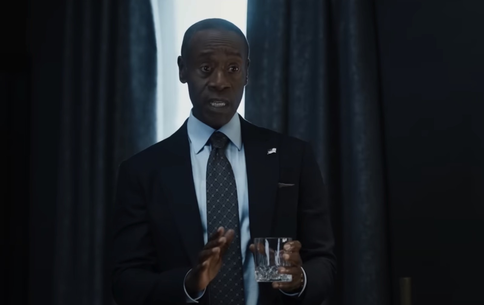 James Rhodes (Don Cheadle) in Secret Invasion trailer.