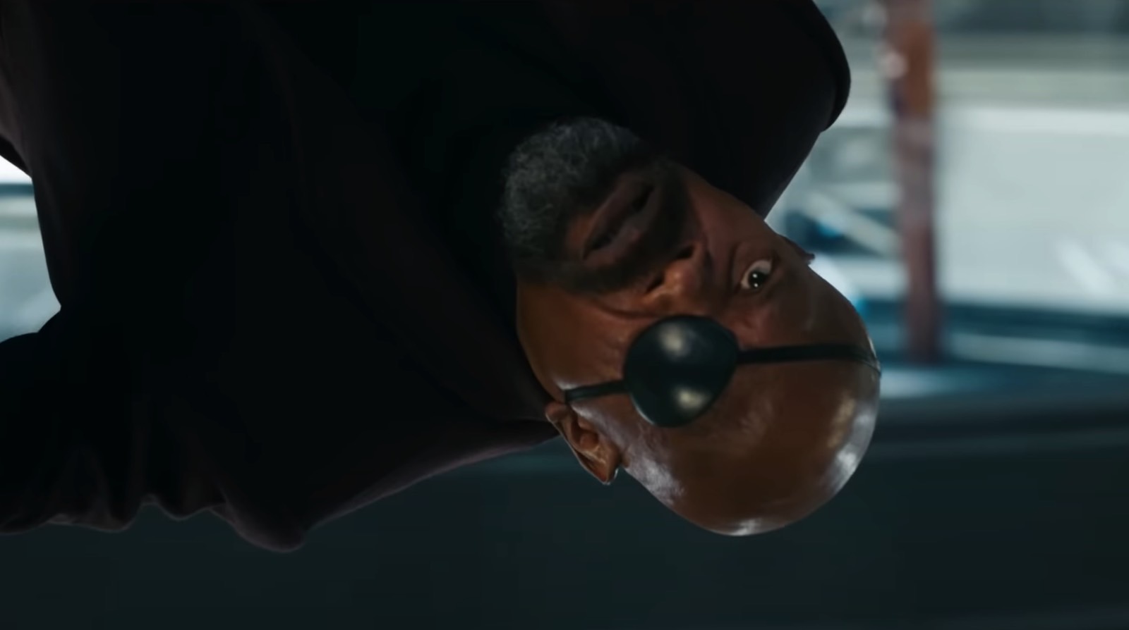 Nick Fury (Samuel L. Jackson) in The Marvels trailer 1.