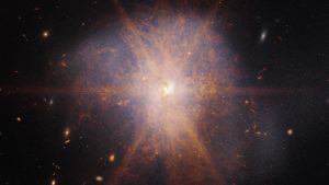 webb Arp 220 galactic merger image