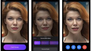 Call Annie is a ChatGPT-powered app with a virtual AI avatar.