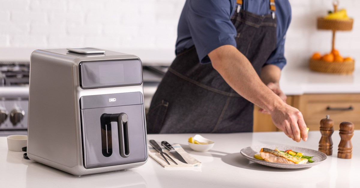 Dreo's new ultra-intelligent ChefMaker Combi Fryer cooks dinner for you at  45% off (Today only)