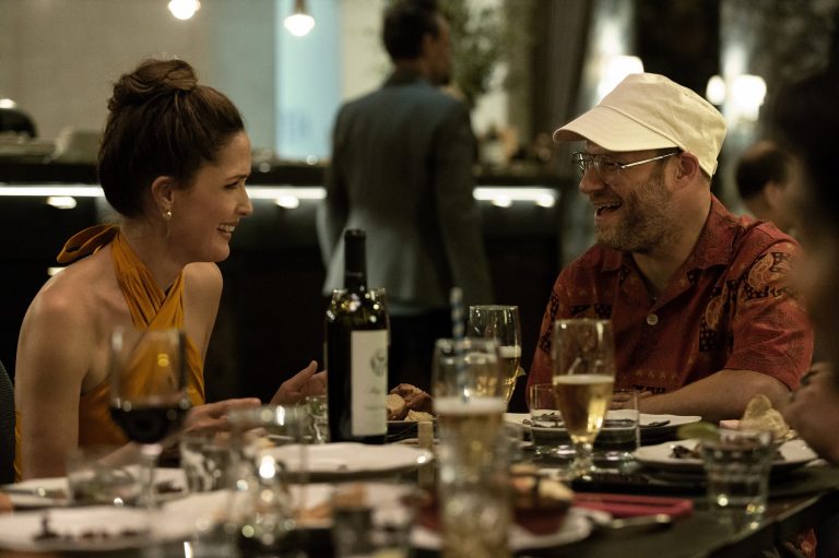 Rose Byrne and Seth Rogen in Platonic.