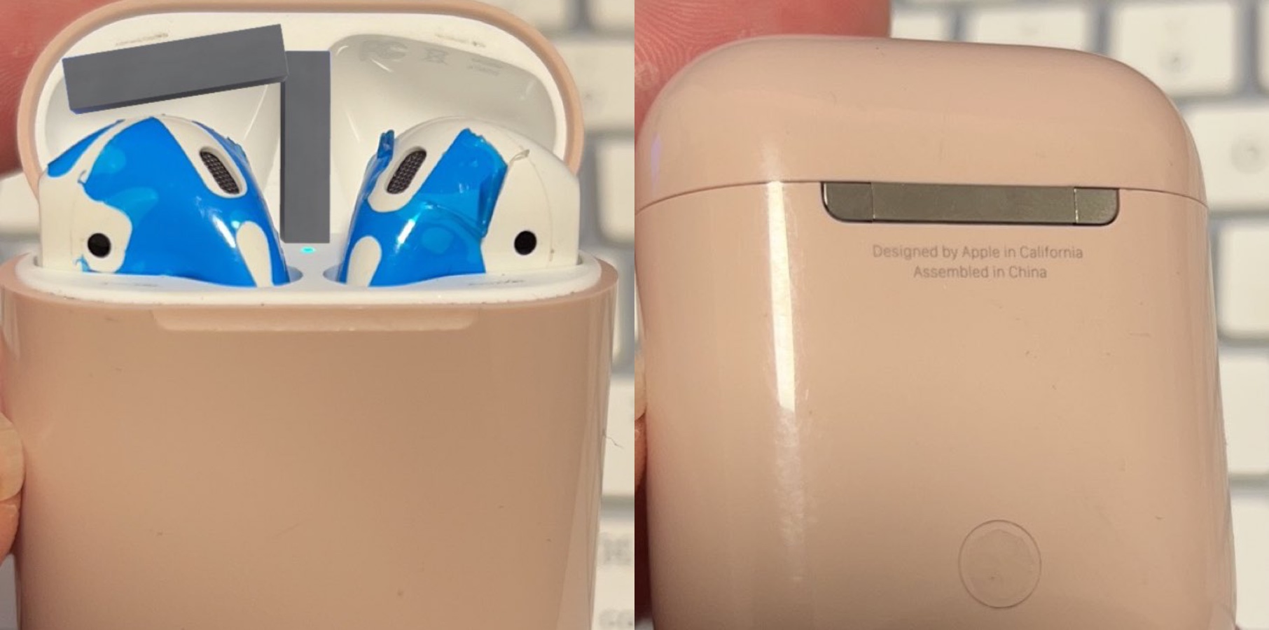 Color top pods airpods