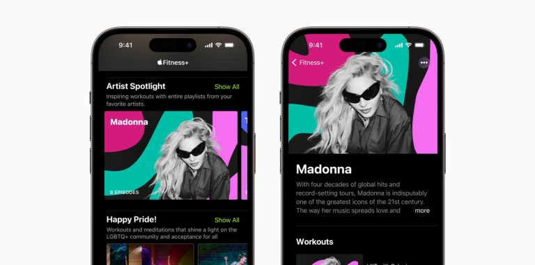 Apple Fitness Plus Madonna