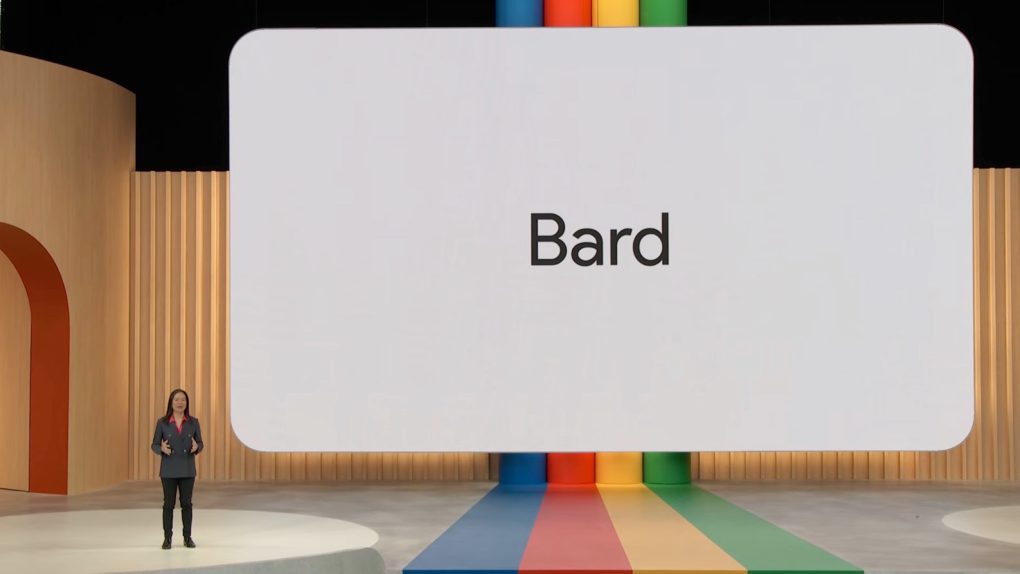 Google Bard updates at Google I/O 2023.