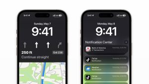 iOS 17 Live Activities Apple Maps leak