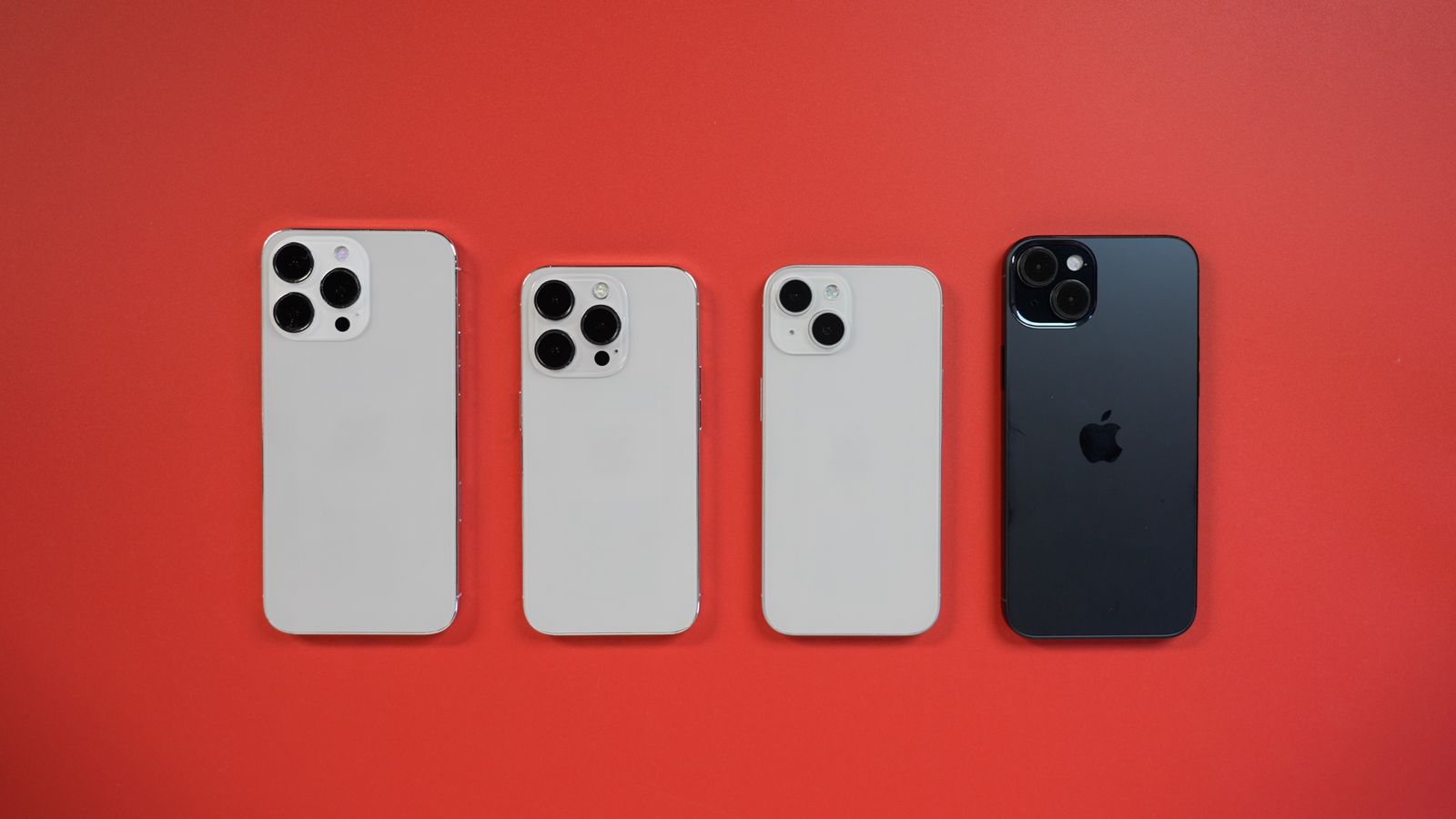 iPhone 15 dummy models