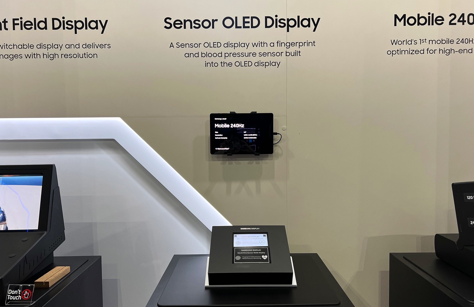 Sensor OLED Display unveiled at SID Display Week 2023.