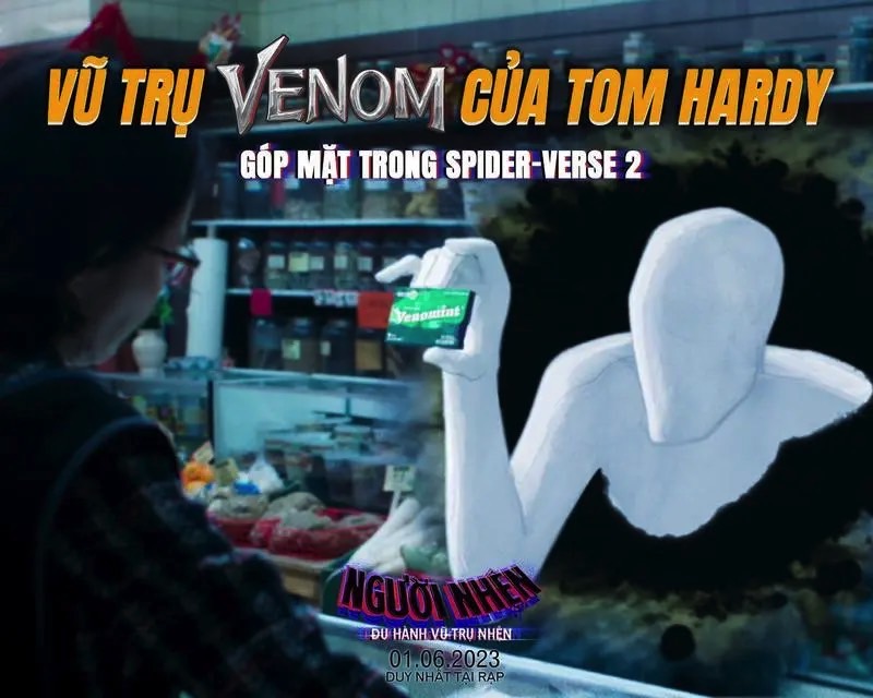 Sony's Spider-Verse 2 teaser in Vietnam shows the Venom universe.