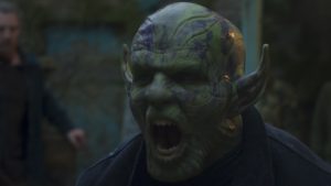 Kingsley Ben-Adir as Rebel Skrull leader Gravik in Marvel Studios' Secret Invasion.