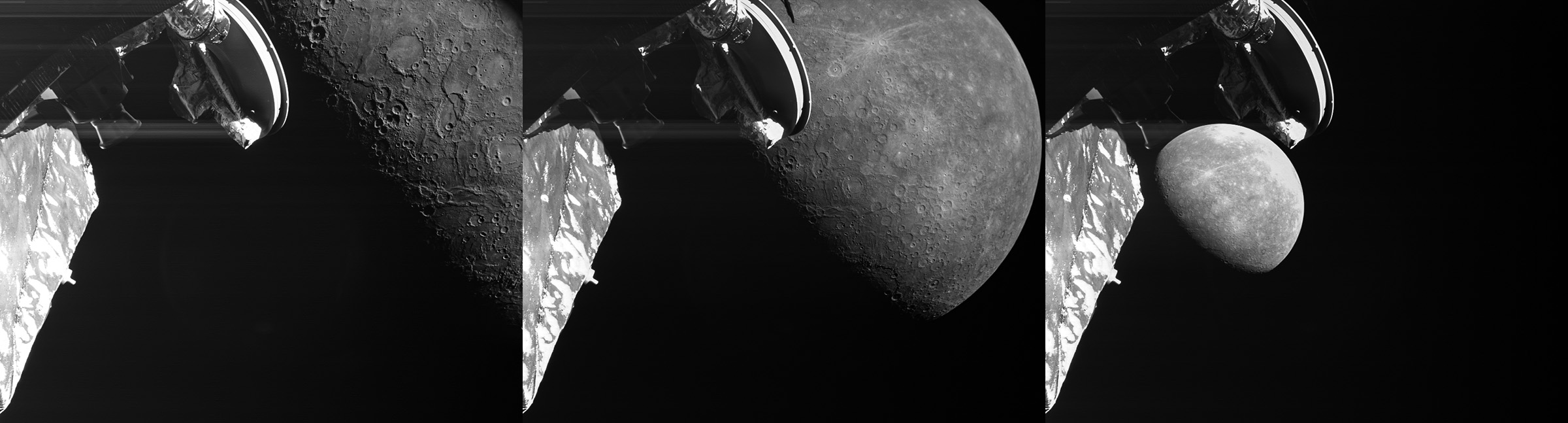 ESA bepicolombo mercury images