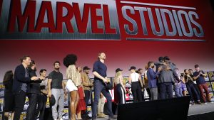 Marvel Studios casts at Comic-Con 2019.