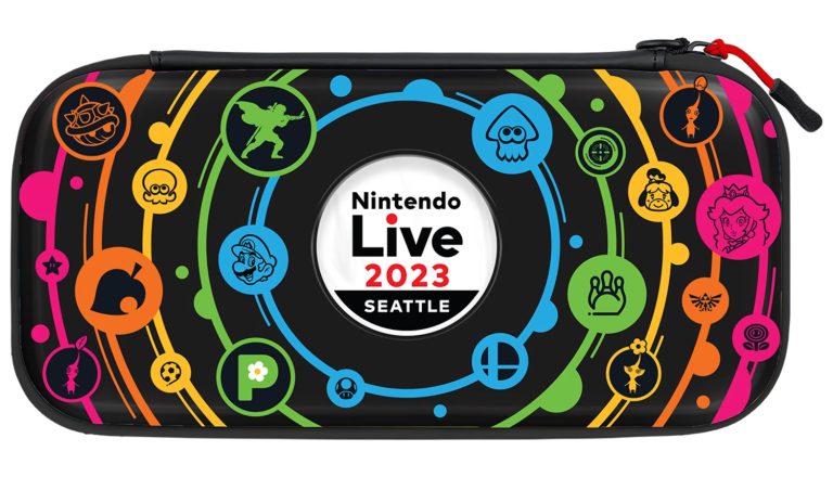 Nintendo Live 2023 system case for Switch.