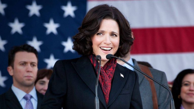 Julia Louis-Dreyfus in Veep.