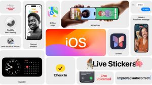 The main iOS 17 features, some of which are available in beta.