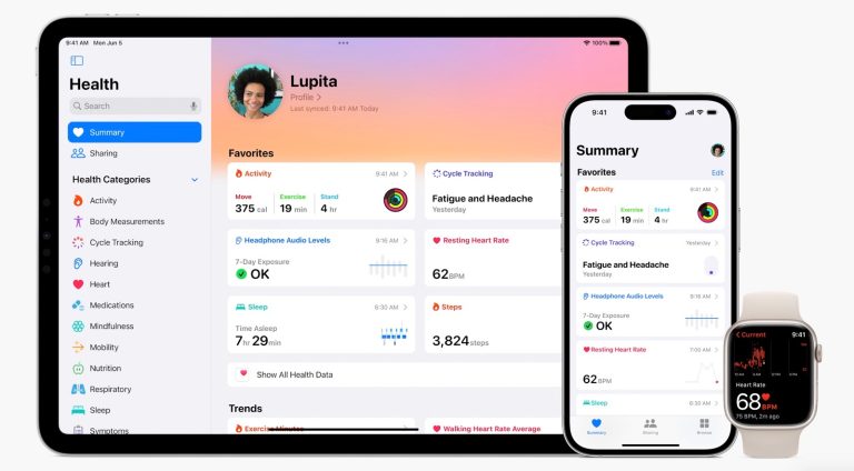 يأتي iPadOS 17 بتطبيق Health جديد لجهاز iPad.