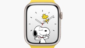 Snoopy Watch Face in watchOS 10