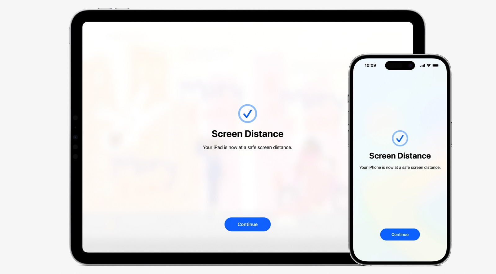 How to use Screen Distance in iOS 17