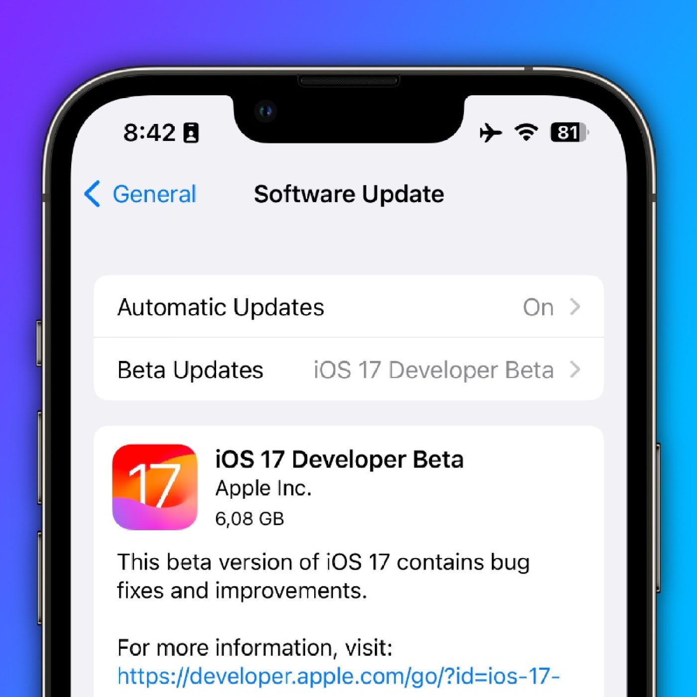 Stepbystep Guide to Download and Install iOS 17 Beta and iPadOS 17