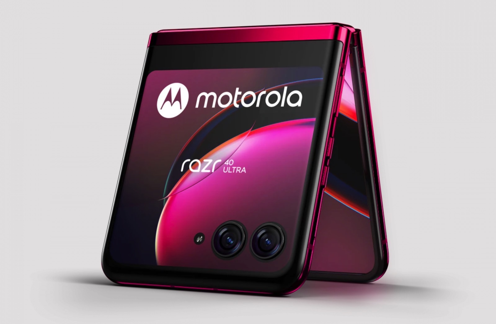 Motorola Razr Plus: External display.