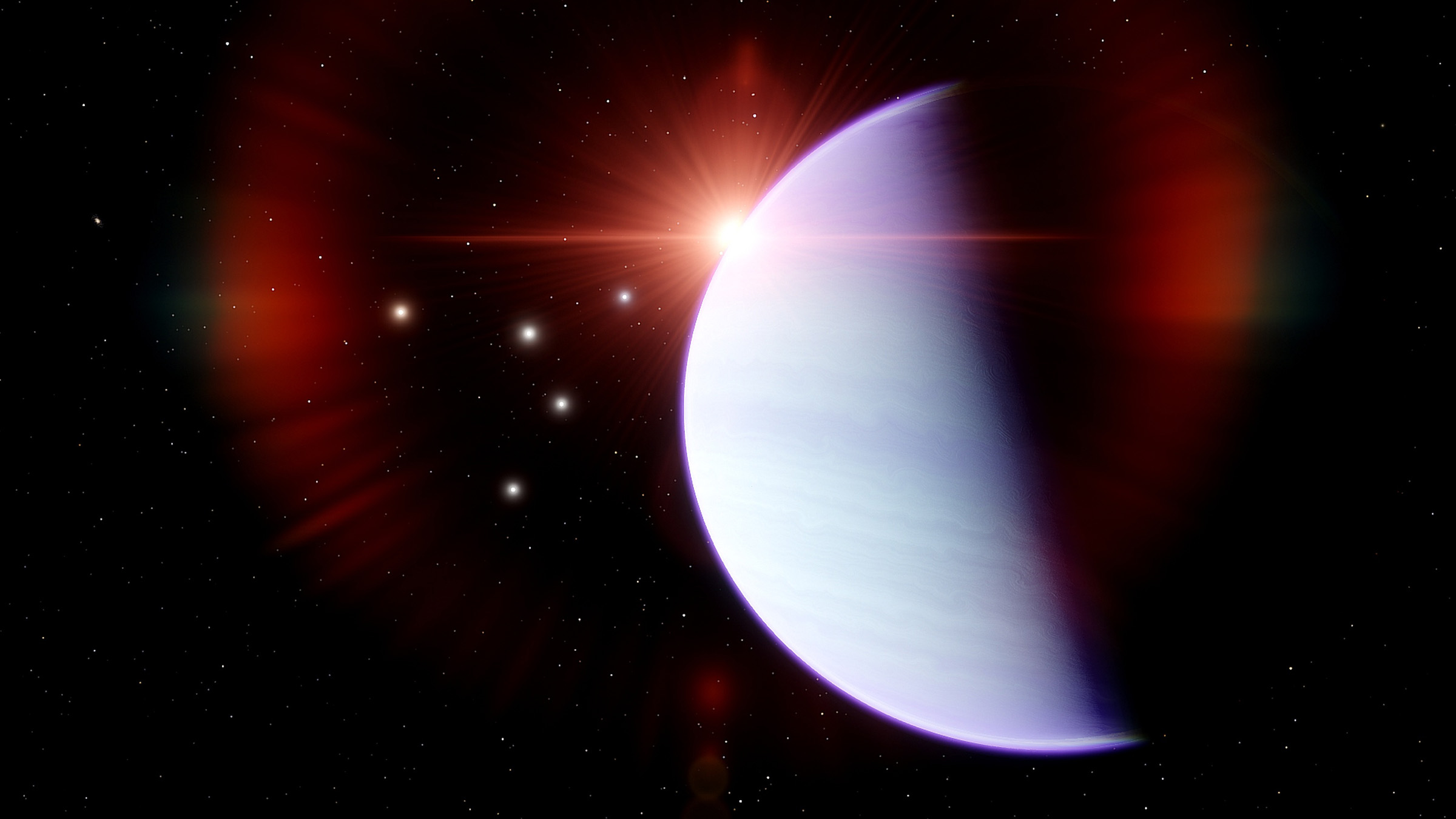 Para astronom telah menemukan planet cermin dengan awan metalik