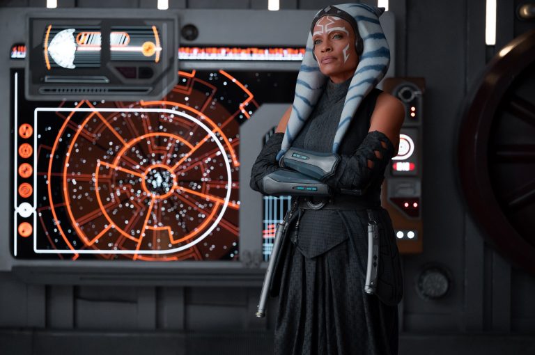 Ahsoka Tano (Rosario Dawson) in Lucasfilm's AHSOKA.