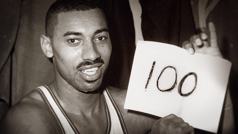 Wilt Chamberlain in GOLIATH.