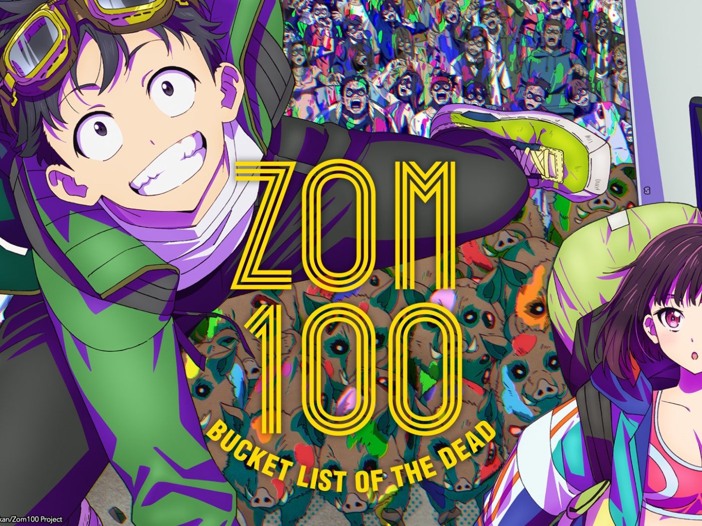 Nome do anime: Zom 100: Bucket List of the Dead #anime2023 #zom100 #zo