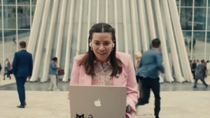 Apple security features highlighting the Mac in The Underdogs ad