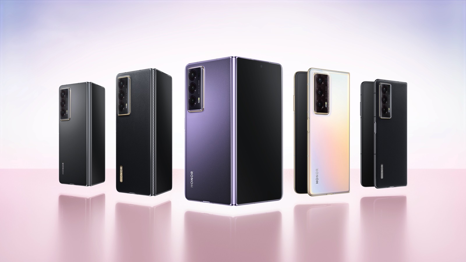 Honor Magic V2 color options.