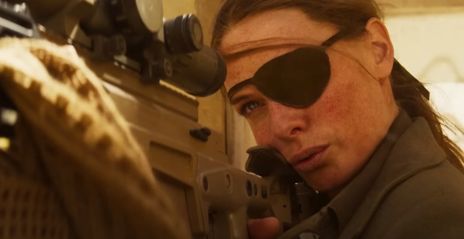 Ilsa Faust (Rebecca Ferguson) in Mission: Impossible - Dead Reckoning Part One trailer.