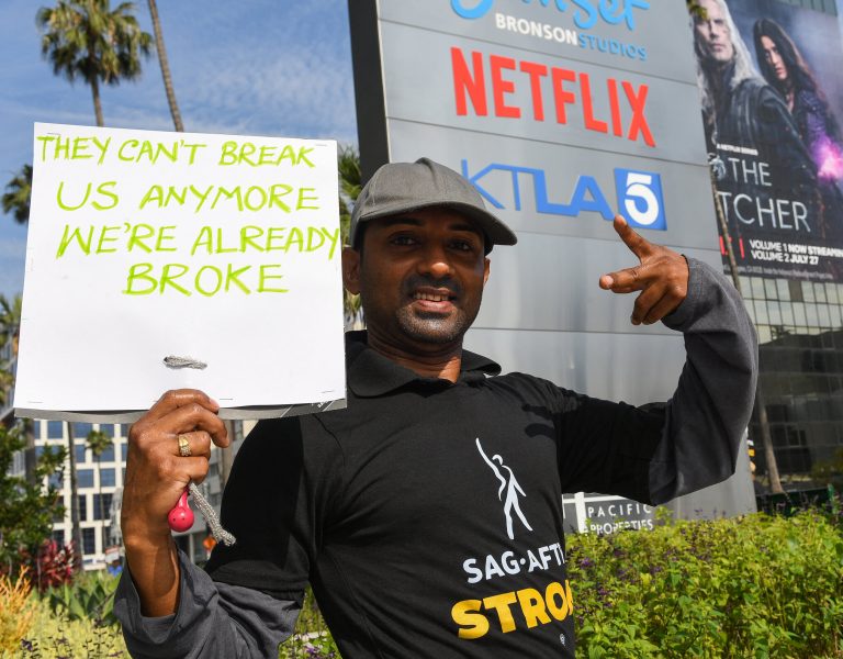 Hollywood actors strike