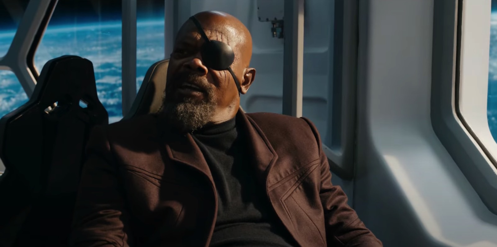 Nick Fury (Samuel L. Jackson) in The Marvels trailer 2.