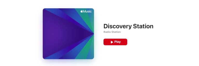 Apple Music's new Discovery Station.