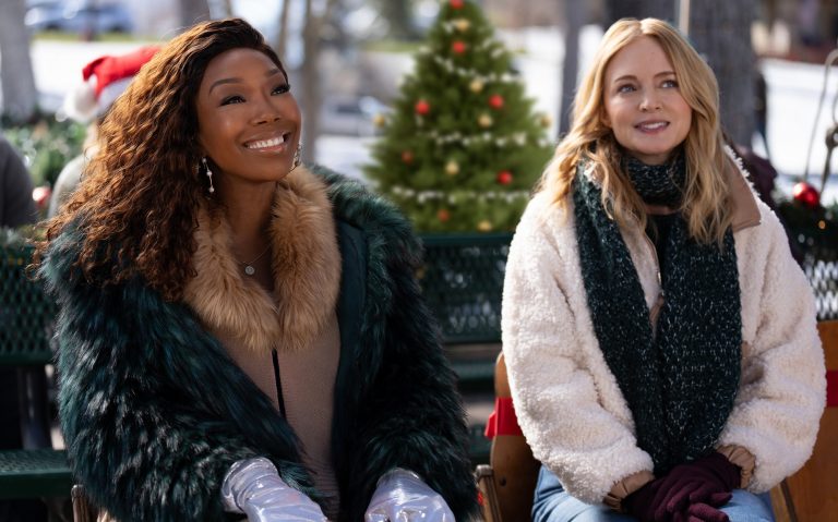 Brandy Norwood as Jackie, Heather Graham as Charlotte in Best Christmas Ever.