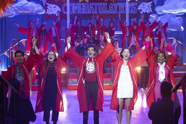 The cast of High School Musical: The Musical: The Series.