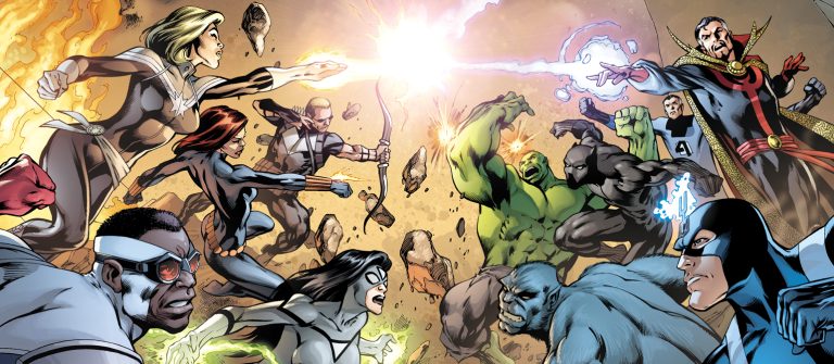 Time Runs Out was the final storyline before Secret Wars in Marvel Comics.