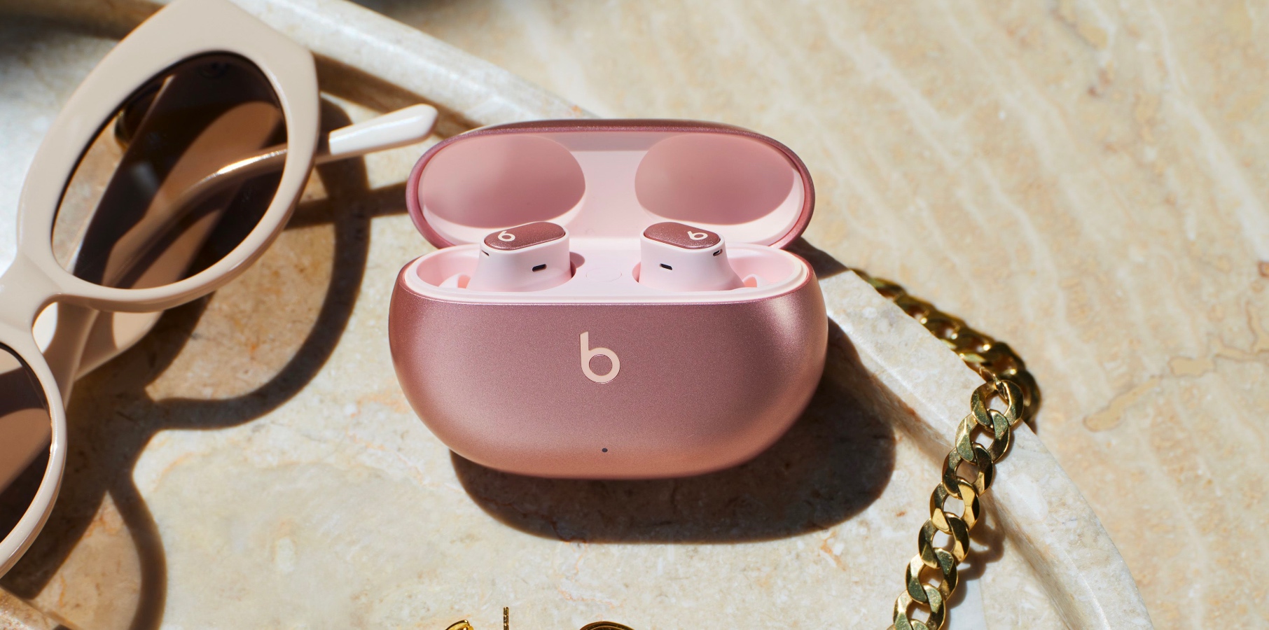 Beats Studio Buds+ new Cosmic Silver and Pink colors launch on