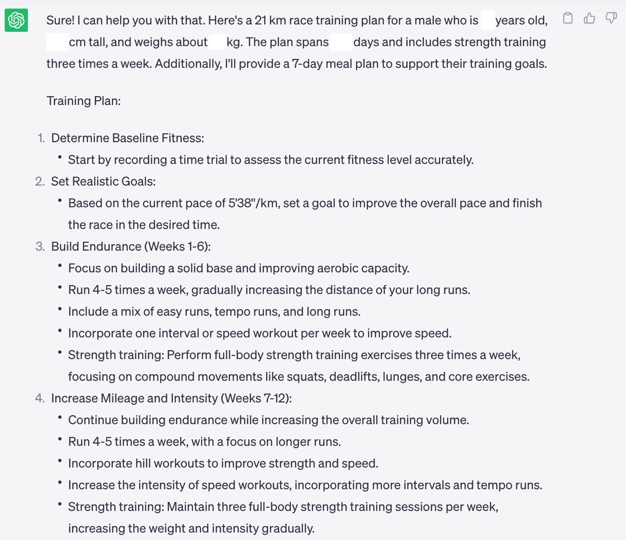 Apple watch store running training plans