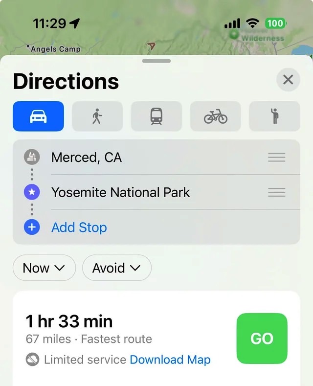 Navigating in iOS 17 will suggest Apple Maps offline downloads for remote areas.