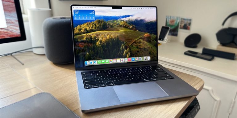 14-inch MacBook Pro (2021) running macOS Sonoma