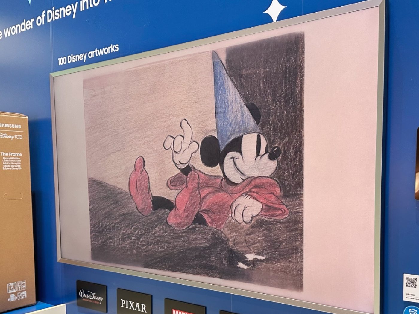 IFA 2023: First look at Samsung's Frame TV Disney100 Edition