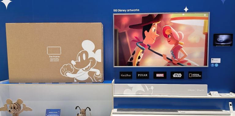 IFA 2023: First look at Samsung's Frame TV Disney100 Edition