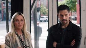 The Kill Room Uma Thurman and Joe Manganiello in The Kill Room