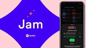 Spotify Jam creates personalized, real-time listening sessions.