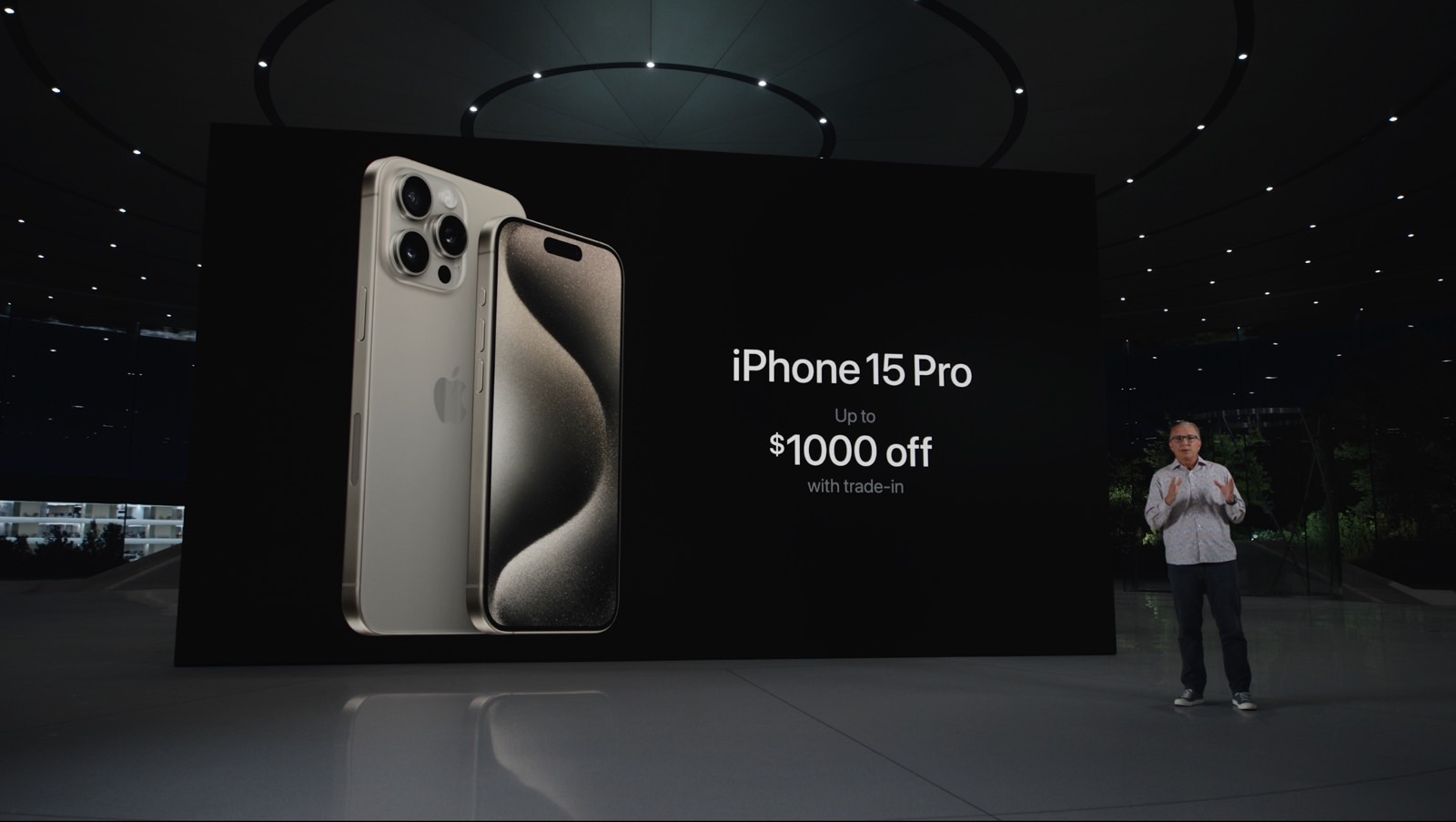 Apple already promotes deals that give you up to $1,000 off the iPhone 15 Pro starting price.